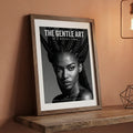 Defiant Crown Art Print | Black Woman Empowerment Poster | Natural Hair Art | Bold Wall Decor