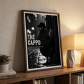 The Cappo Poster | Chicken in Fedora Art | Mafia Animal Print | Funny Gangster Wall Decor