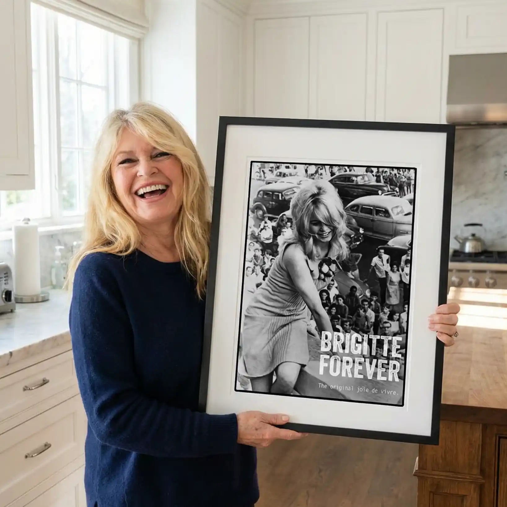 Brigitte Bardot Poster | Vintage French Glamour Art | Bathroom Wall Decor | Hollywood Icon Print